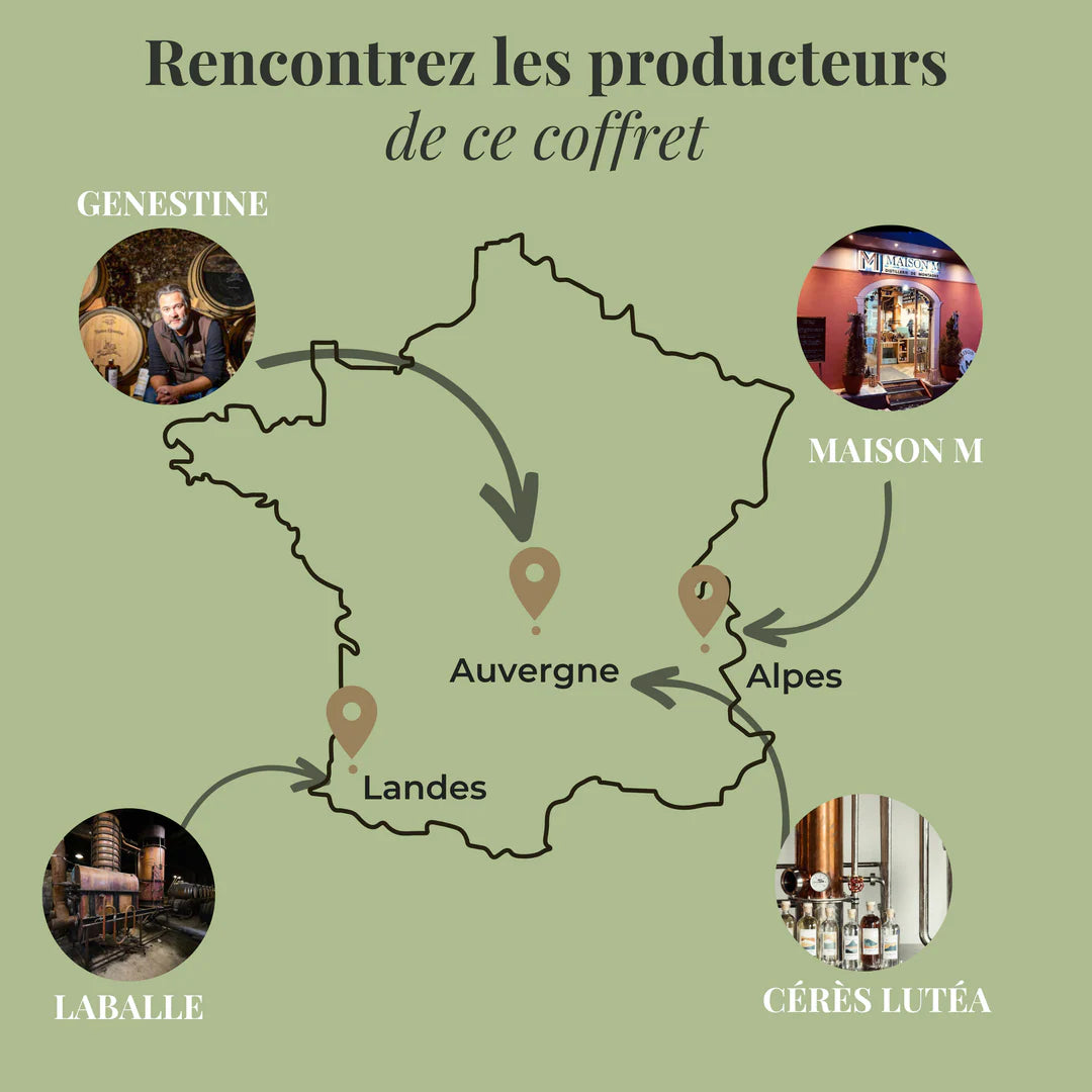 Coffret Les Spiritueux Français – Flakon