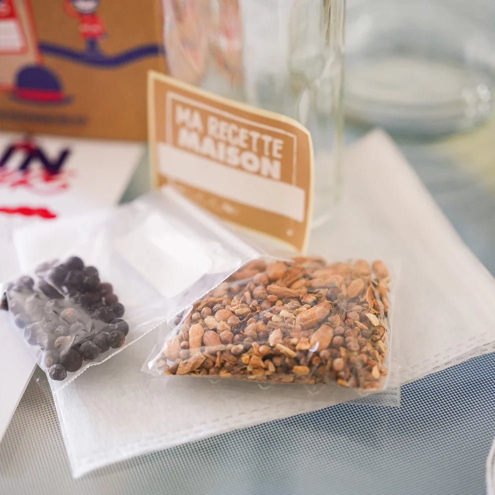 Kit DIY pour faire son Gin - Fabriqué en France