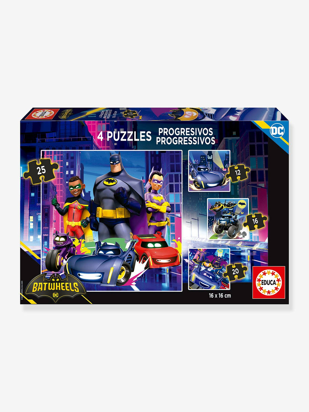 4 en1 batwheels 12/25 multicolore