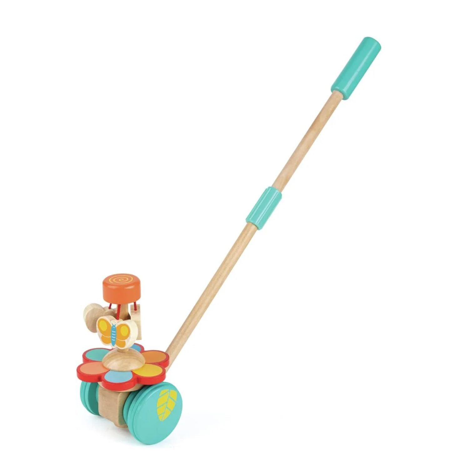 Jouet à pousser et tirer en bois Papillons dansants - Hape