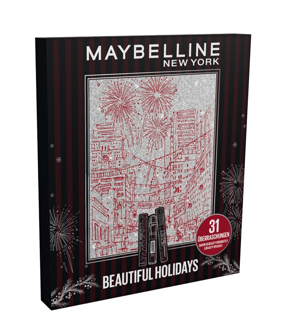 Calendrier de l'Avent Maybelline Beautiful Holidays 2026 31 portes