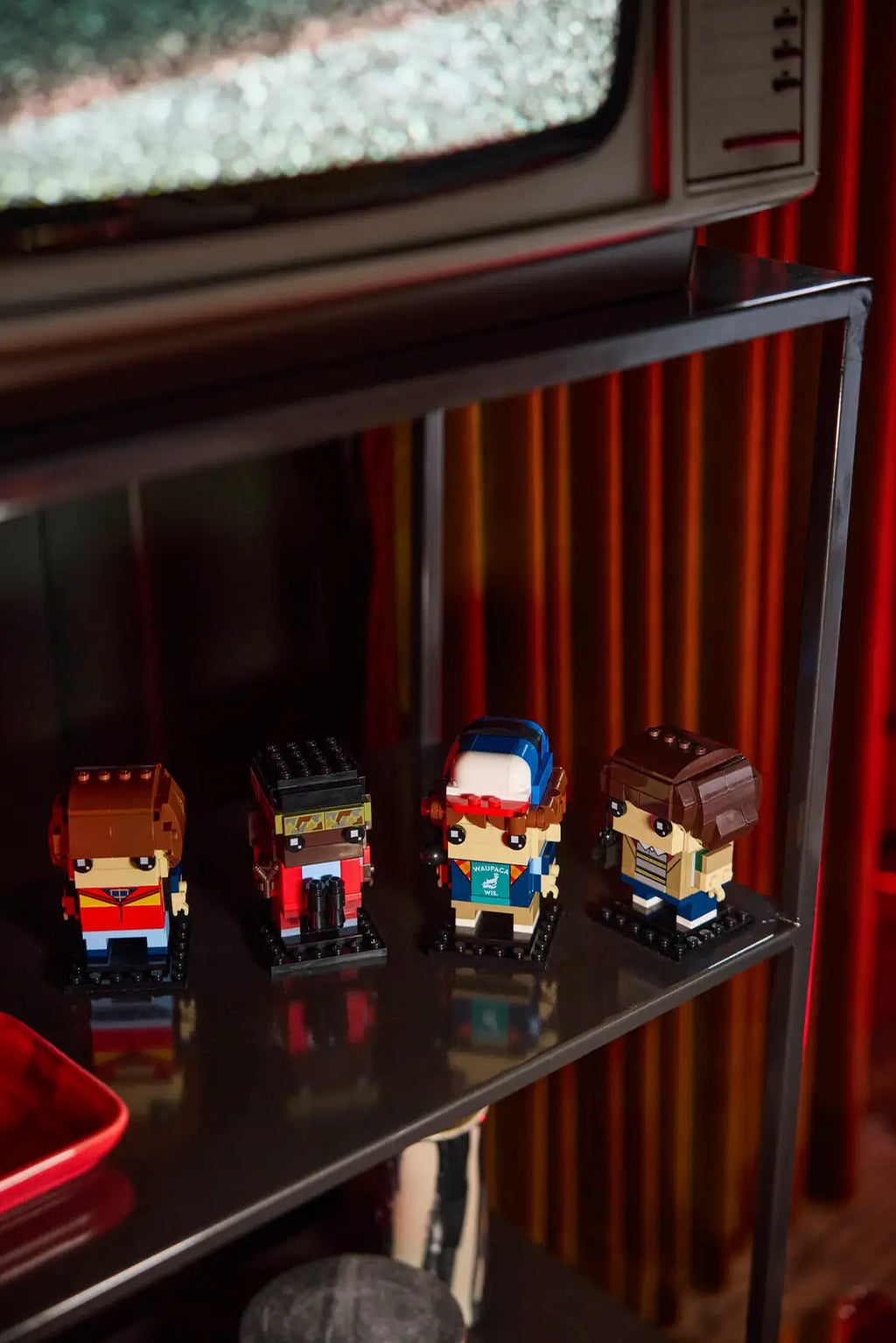 LEGO BrickHeadz Stranger Things – Figurines de Mike, Dustin, Lucas et Will