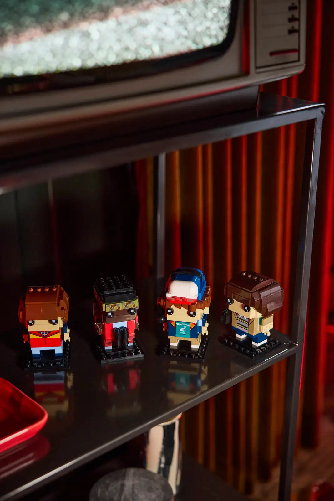LEGO BrickHeadz Stranger Things – Figurines de Mike, Dustin, Lucas et Will