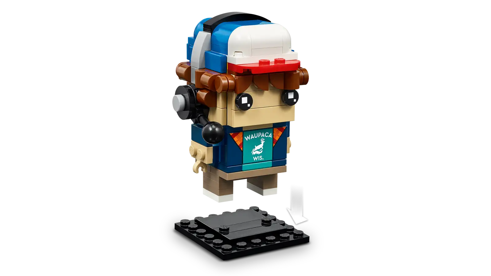 LEGO BrickHeadz Stranger Things – Figurines de Mike, Dustin, Lucas et Will