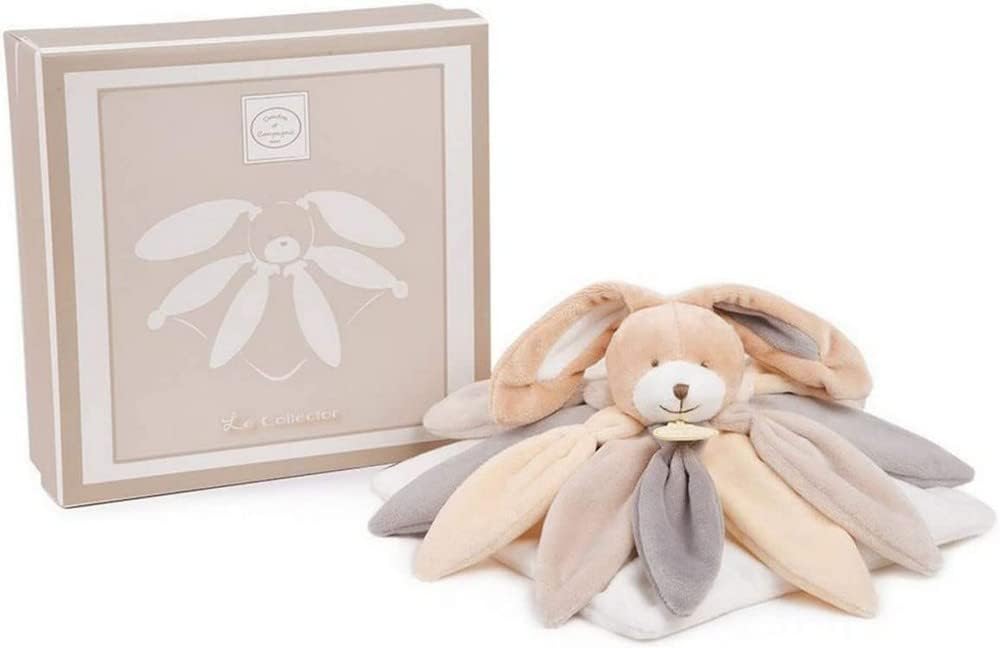 Doudou lapin plat Doudou et Compagnie