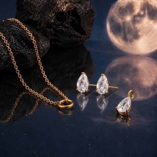 Collier et boucles d'oreilles du calendrier Heideman