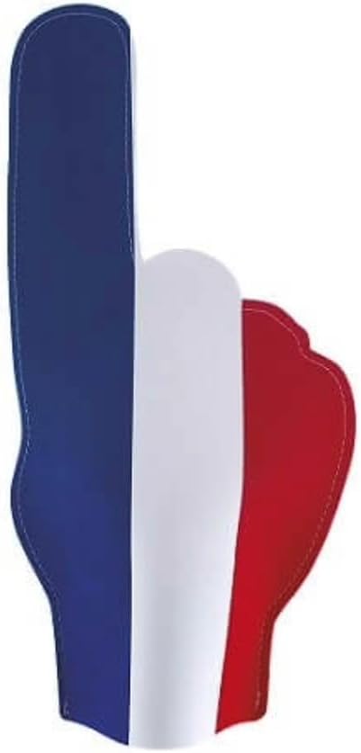 Main géante en mousse France 49 cm