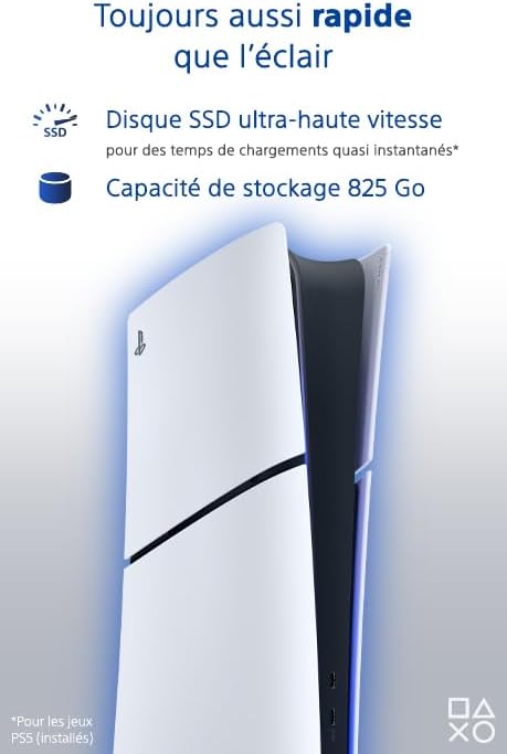 PlayStation 5 Édition Numérique (PS5) + 1 Manette DualSense