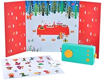 Décor de Noël et autocollants du calendrier de l'Avent Lunii