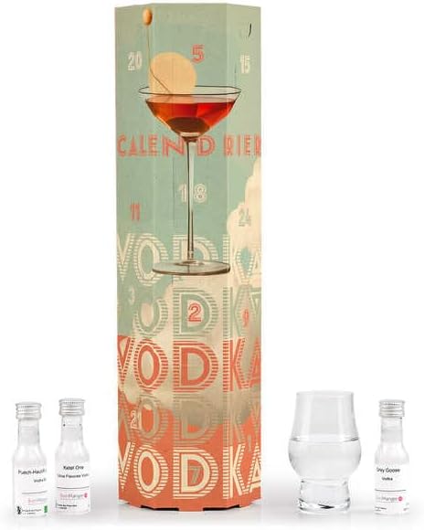 Calendrier de l'Avent Vodka Premium BienManger – coffret 24 mignonnettes