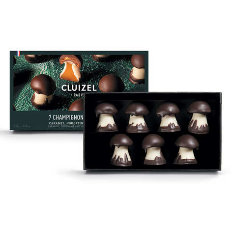 Chocolats Champignons au caramel Cluizel