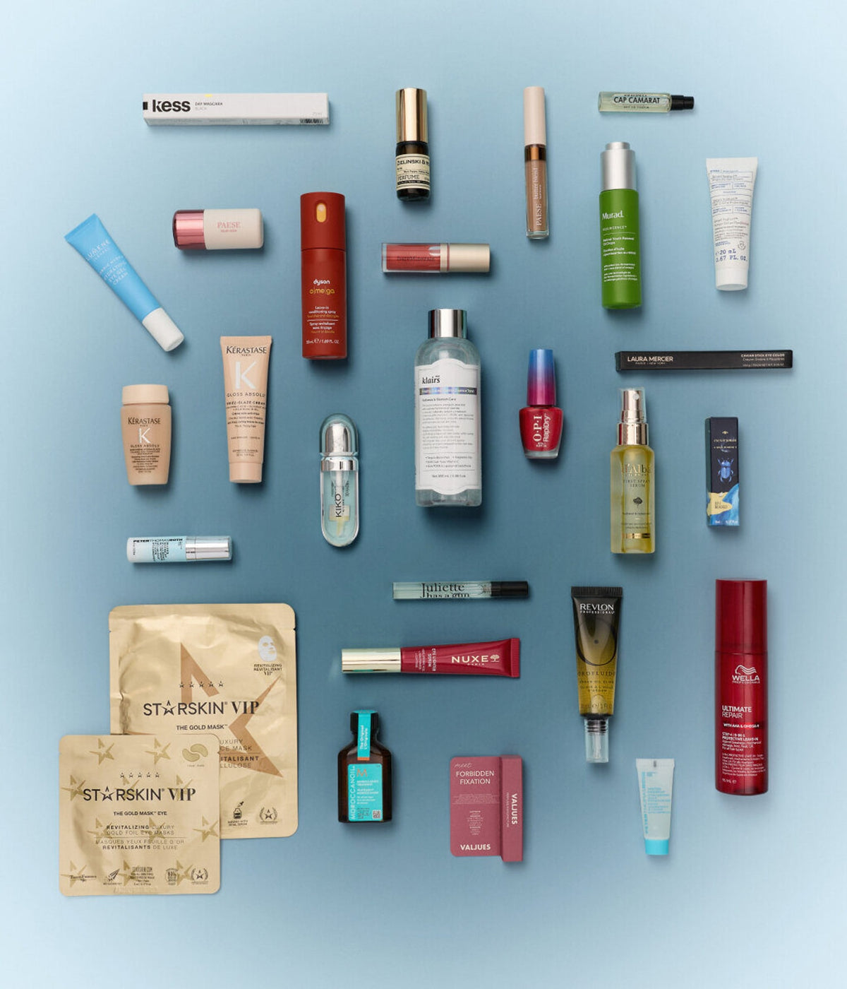 Contenu du calendrier de l'Avent flaconi Love Brands 2026