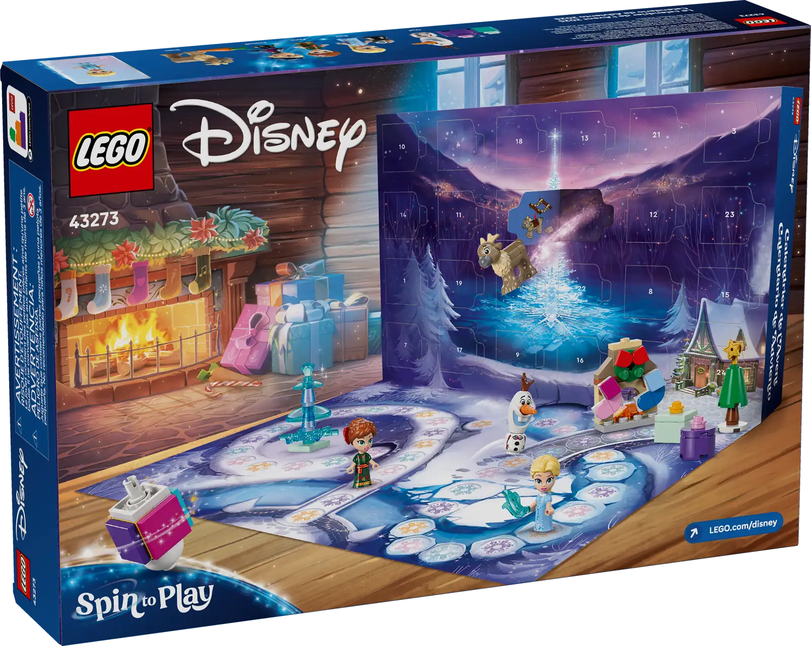 Calendrier de l’Avent LEGO Disney La Reine des Neiges 2025