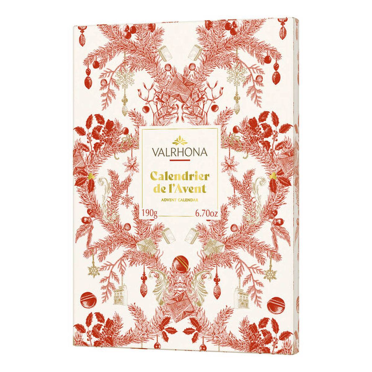 Calendrier de l'Avent Valrhona 24 gourmandises chocolatées