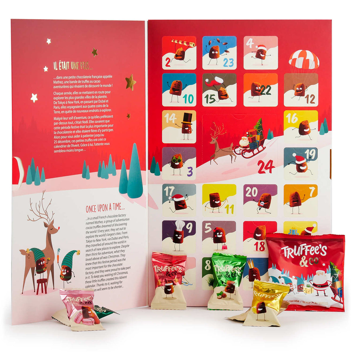 Calendrier de l'Avent Mathez truffettes fantaisie