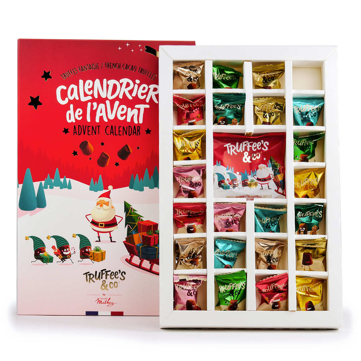 Calendrier de l'Avent Mathez truffettes fantaisie