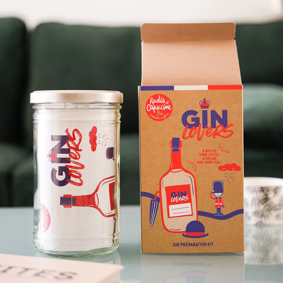 Kit DIY pour faire son Gin - Fabriqué en France