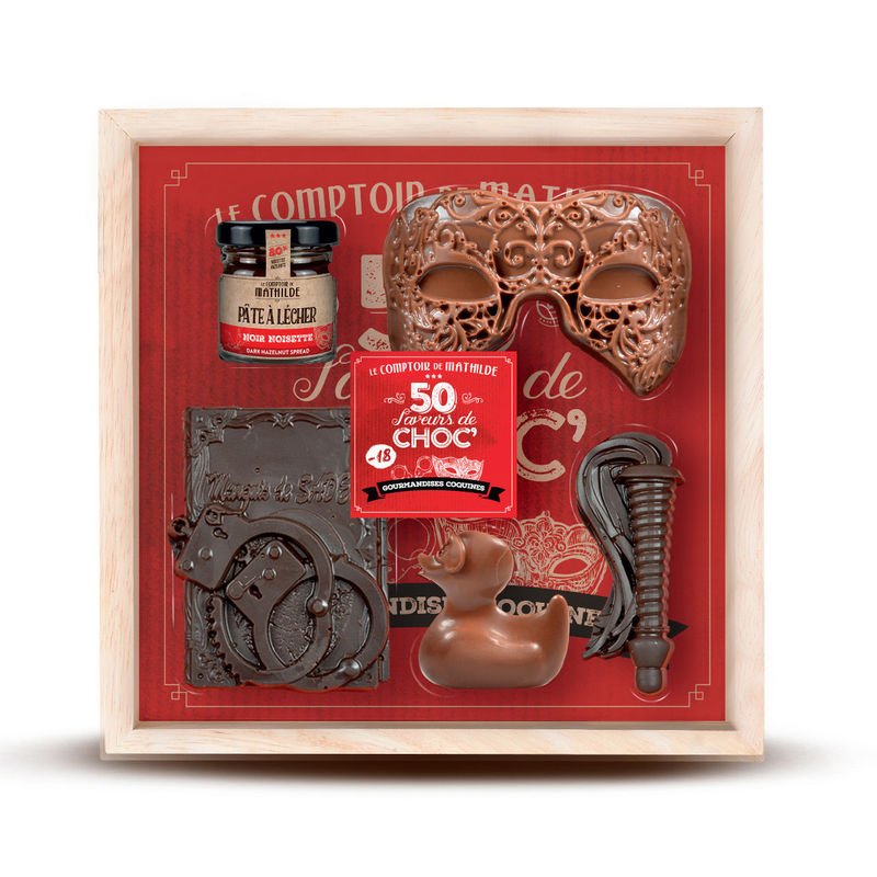 Coffret 50 Nuances de Chocolat