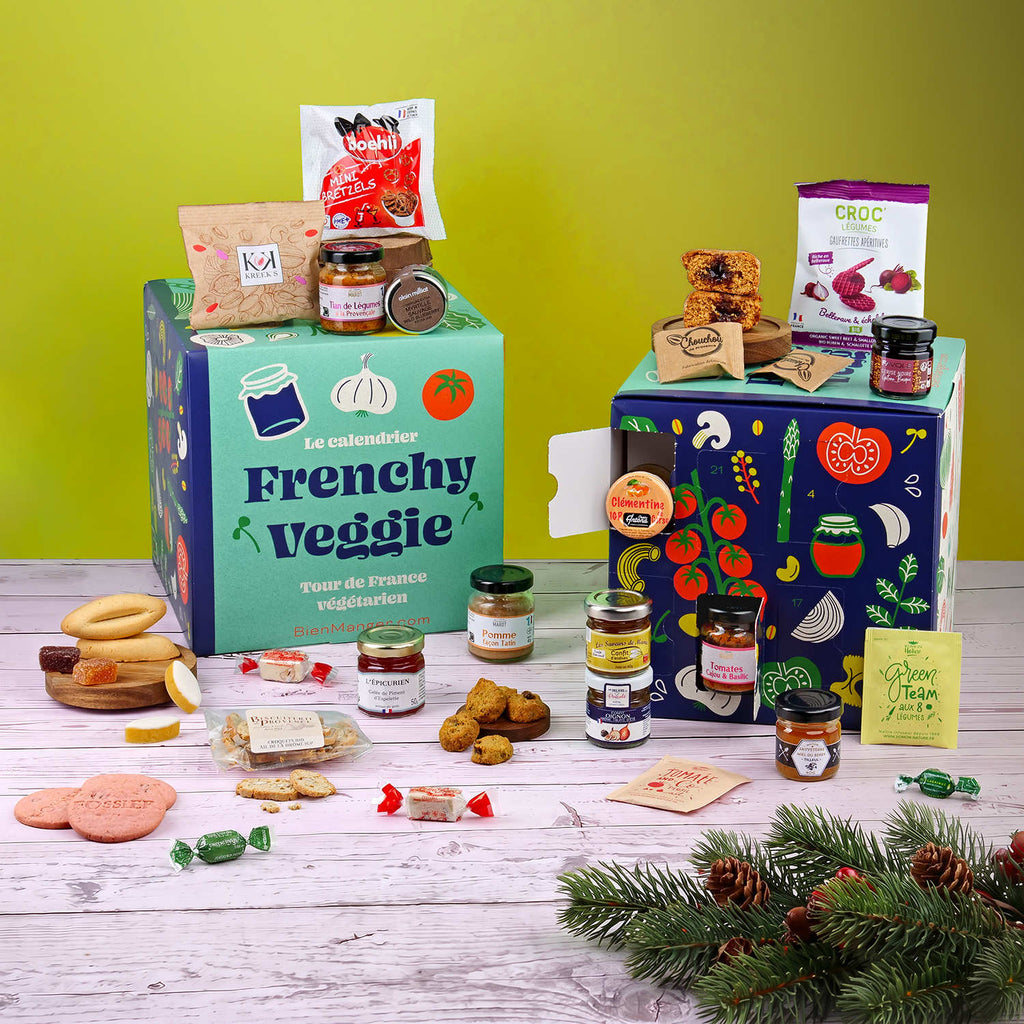 Calendrier de l'Avent Frenchy Veggie Tour de France Végétarien BienManger