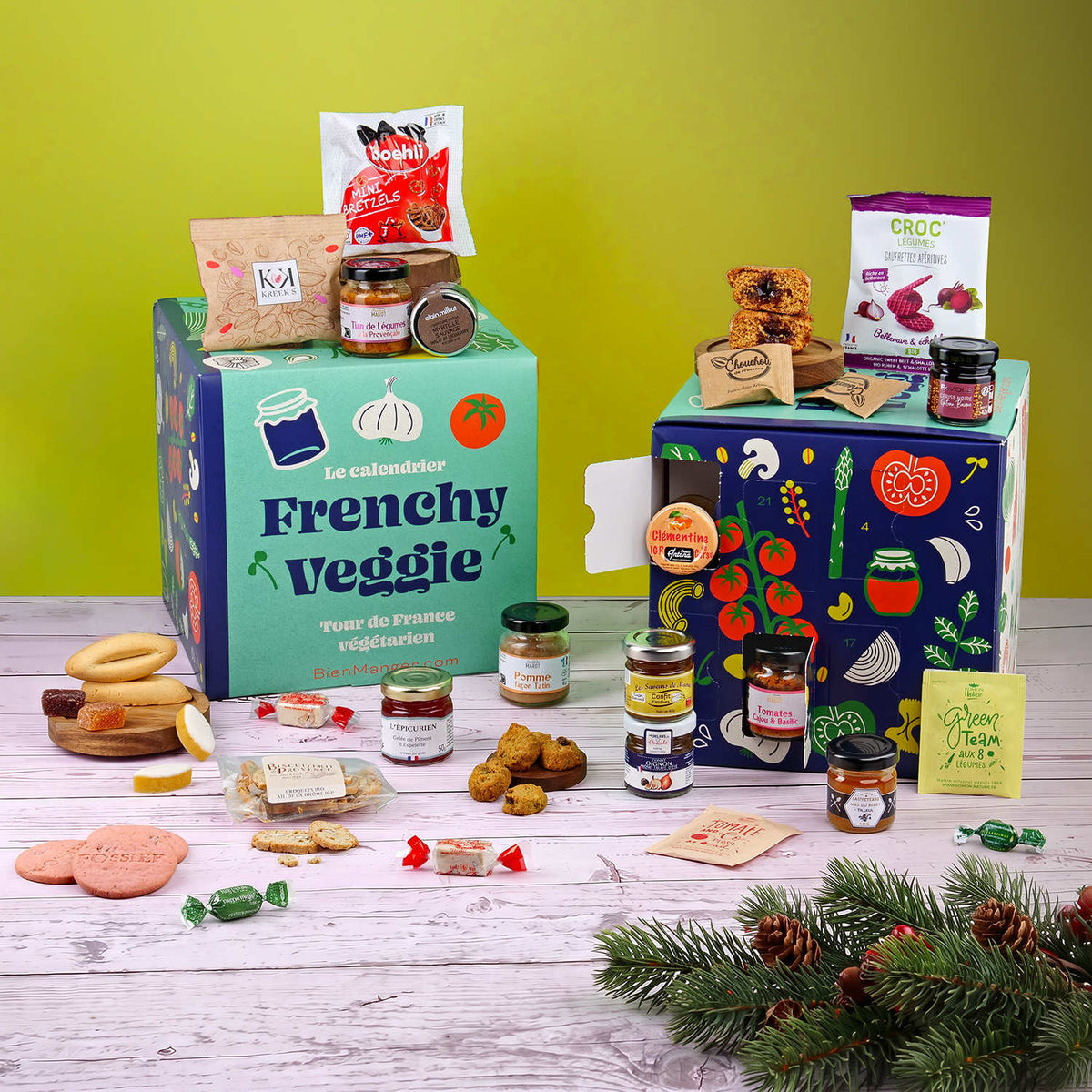 Calendrier de l'Avent Frenchy Veggie Tour de France Végétarien BienManger
