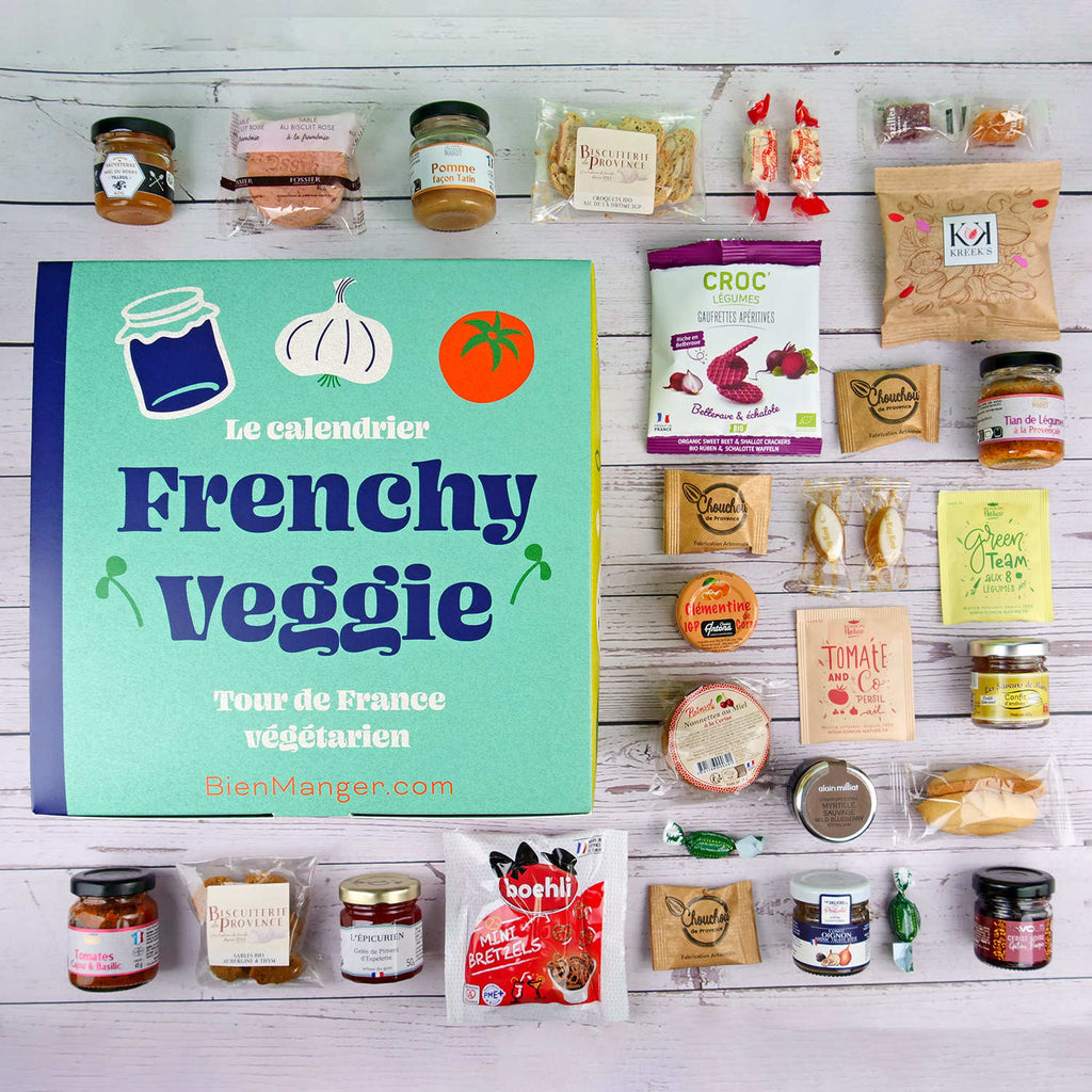Calendrier de l'Avent Frenchy Veggie Tour de France Végétarien BienManger