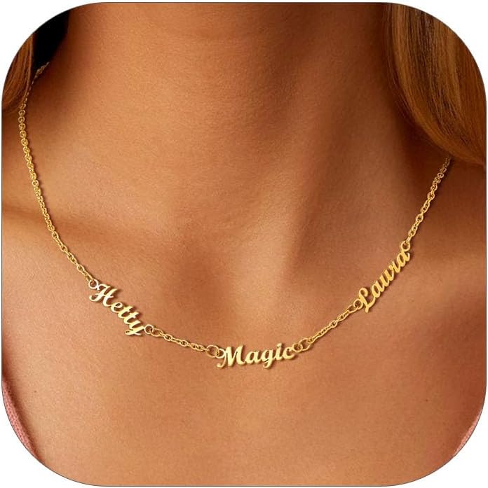 Custom4U — collier prénom personnalisé (femme)