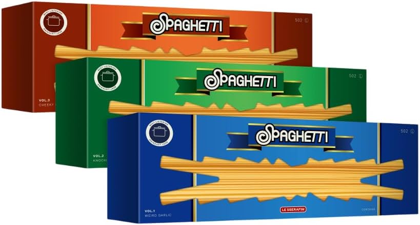 LE SSERAFIM — Spaghetti, 1er single album (Random Ver.)