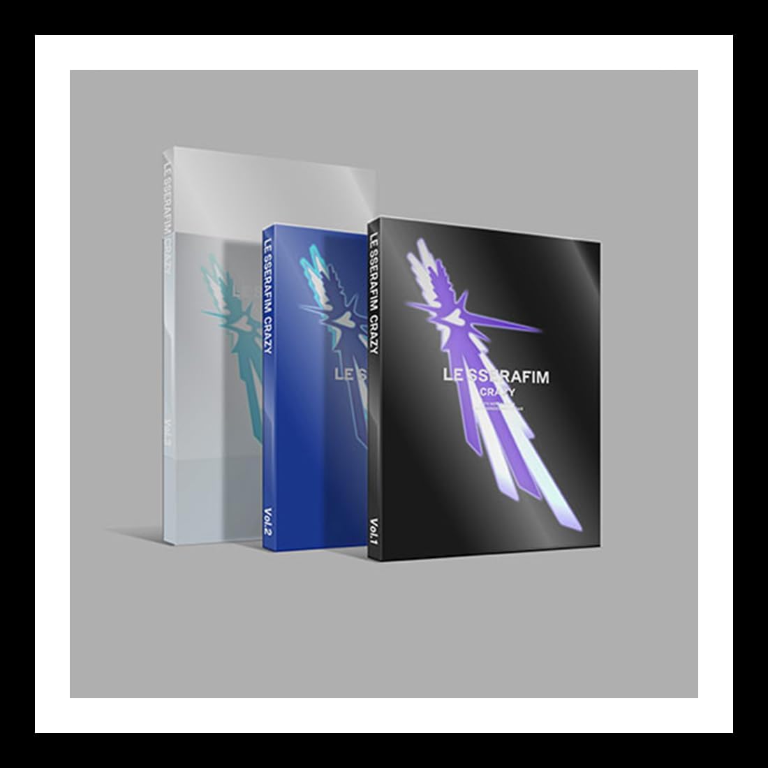 LE SSERAFIM — Crazy, 4th Mini Album (Vol.3 + Gift Card)