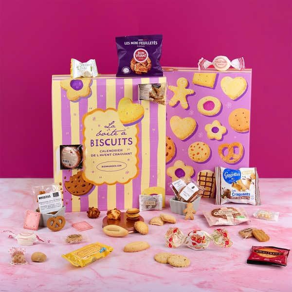Biscuits du calendrier de l'Avent BienManger La Boîte à Biscuits