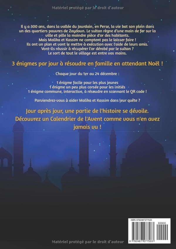 Calendrier de l’Avent Escape Game en famille (Livre + App)