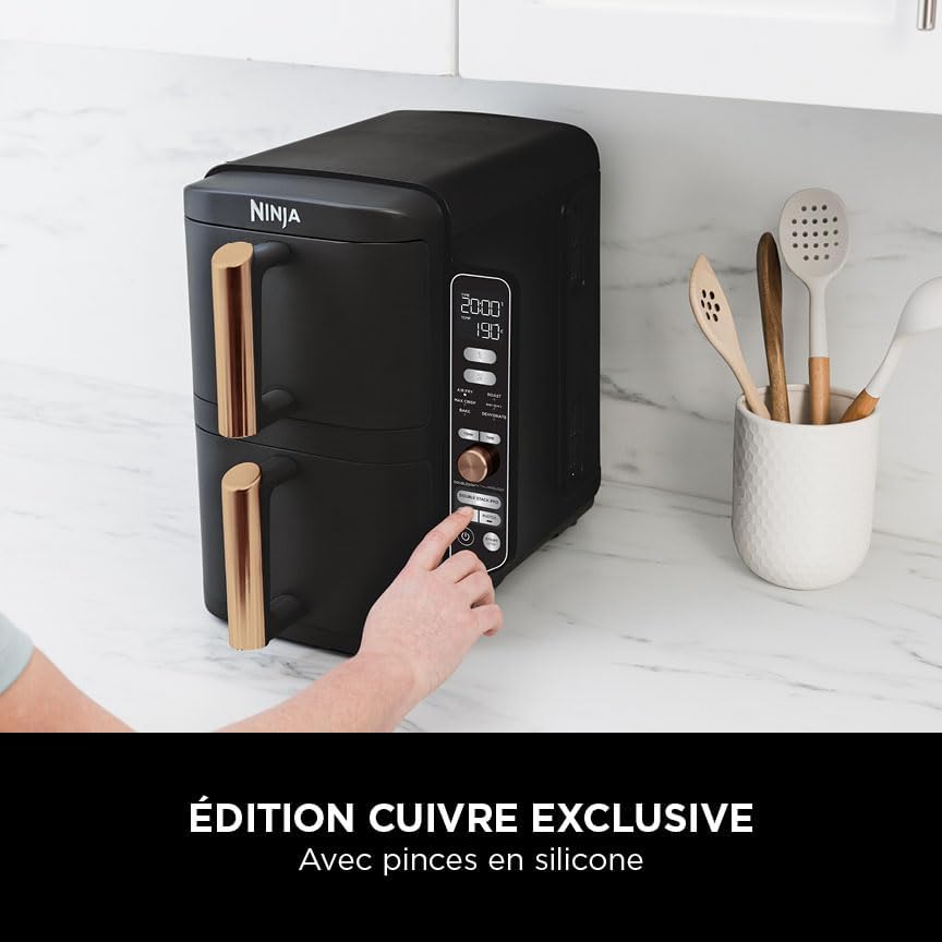 NINJA Double Stack XL Air Fryer 2 - La friteuse électrique double étage