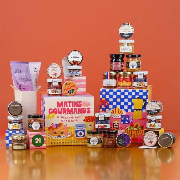 Mini-pots du calendrier de l'Avent Petit-Déjeuner BienManger