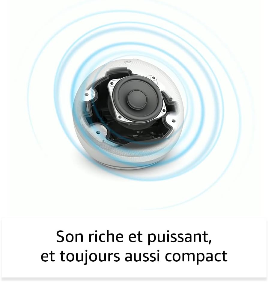 Enceinte connectée Echo Dot (5e génération) – Le petit assistant qui change tout