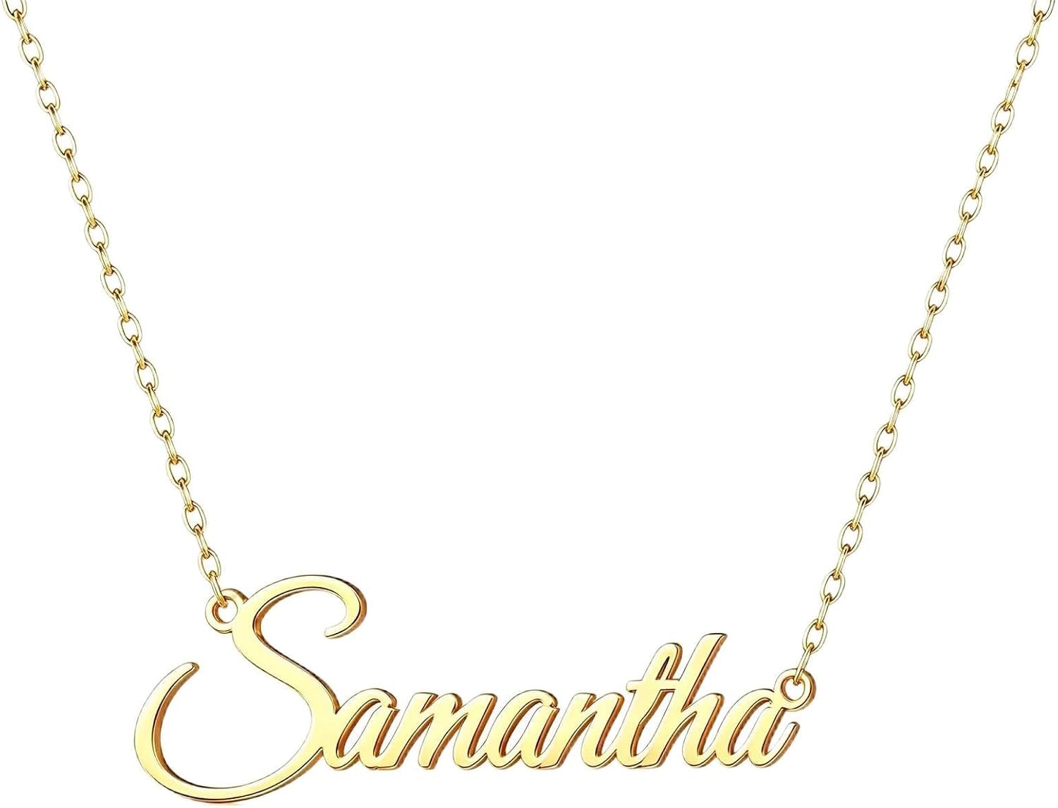 Custom4U — collier prénom personnalisé (pendentif)