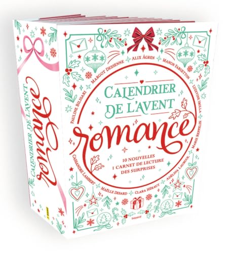 Contenu du calendrier de l'Avent de la romance