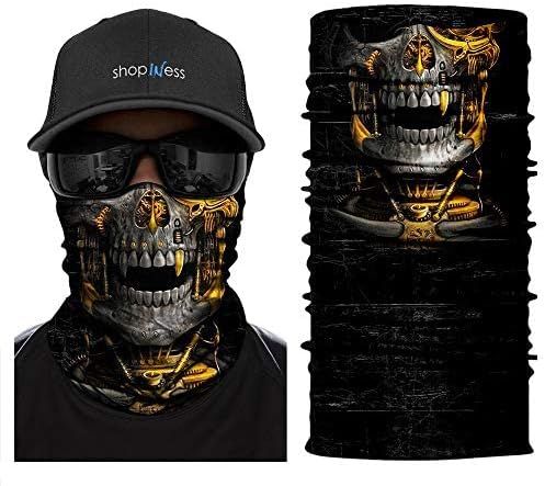 Tour de cou moto multifonction bandana cache-cou