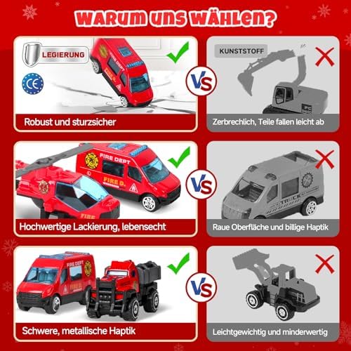 Calendrier de l'Avent Vexyra Camion Pompier