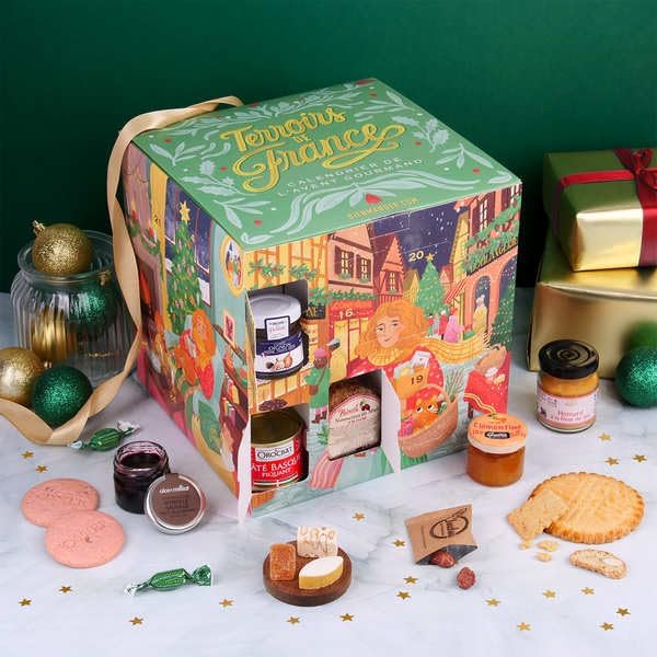 Calendrier de l'Avent Cube des Terroirs de France BienManger.com