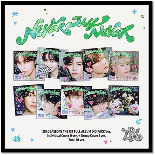 ZEROBASEONE — Never Say Never, 1er album complet (Digipack, Ricky Ver.)