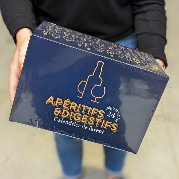 Calendrier de l'Avent mini-bar BienManger 24 mignonnettes apéritifs et digestifs