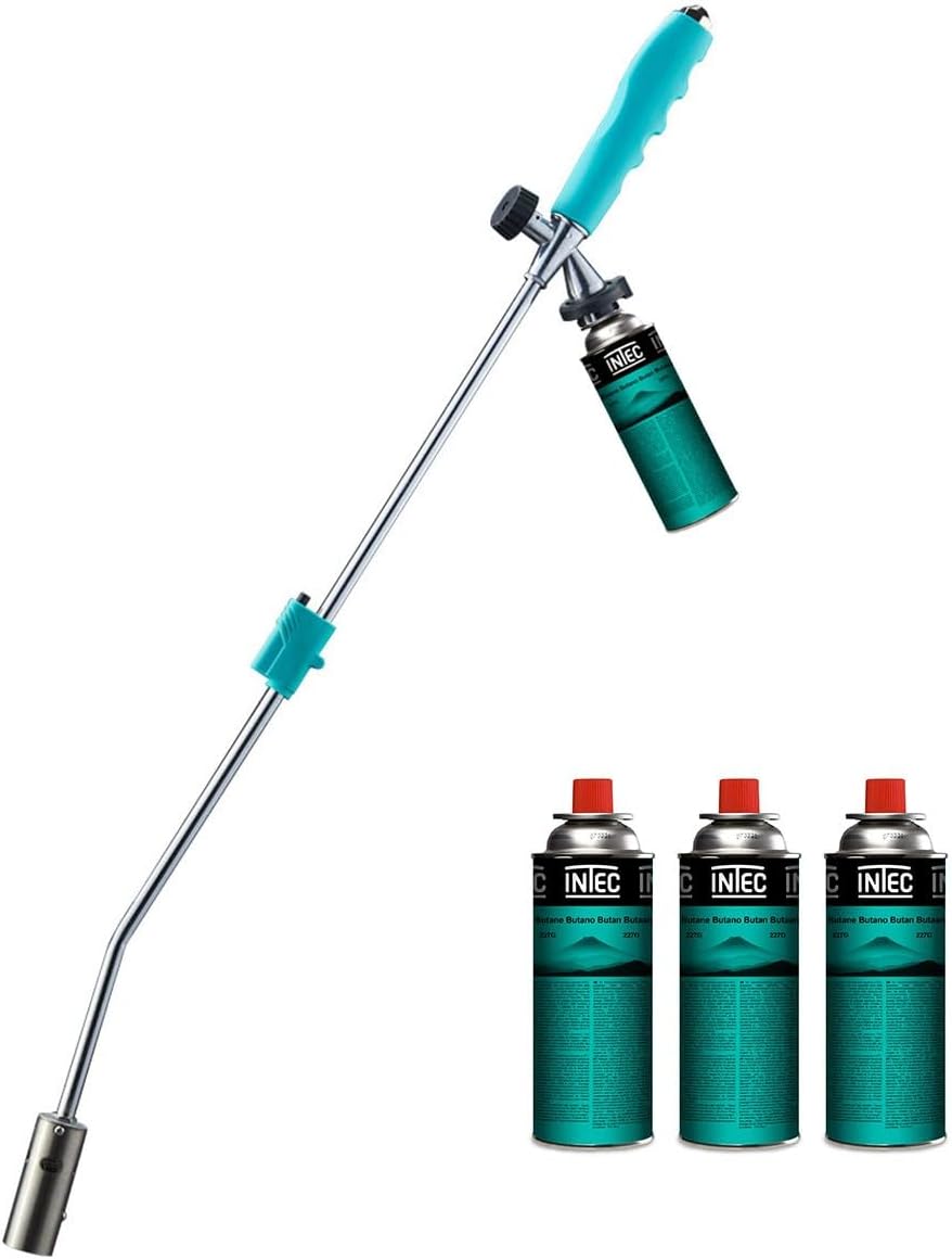 Désherbeur thermique à gaz 1300 degrés avec cartouches