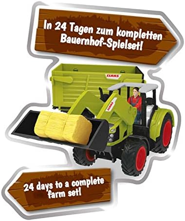 Calendrier de l'Avent Craze CLAAS tracteur et ferme