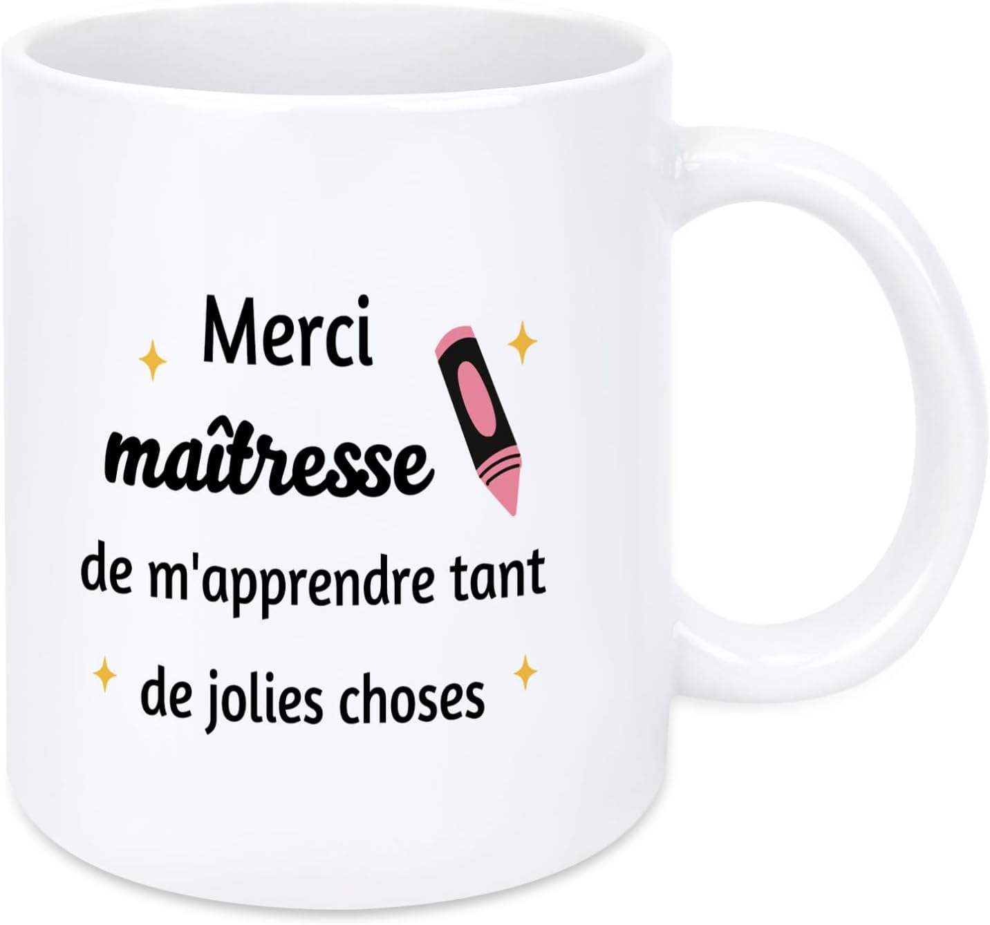 Mug 330 ml « Merci Maîtresse »