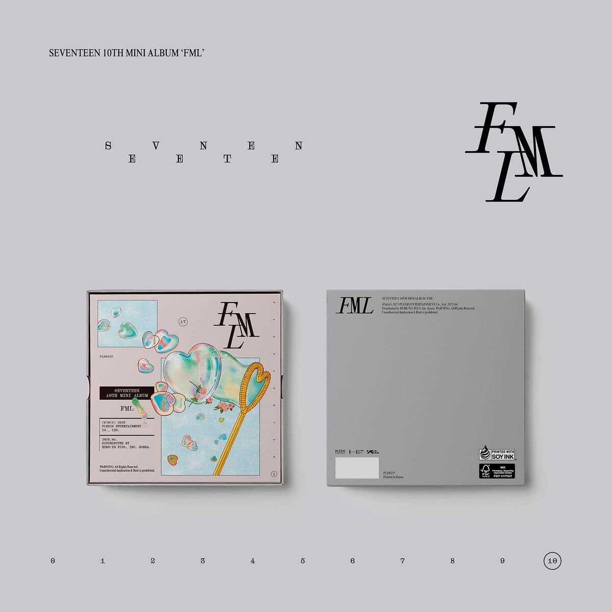SEVENTEEN — FML (Exclusive B, coffret)
