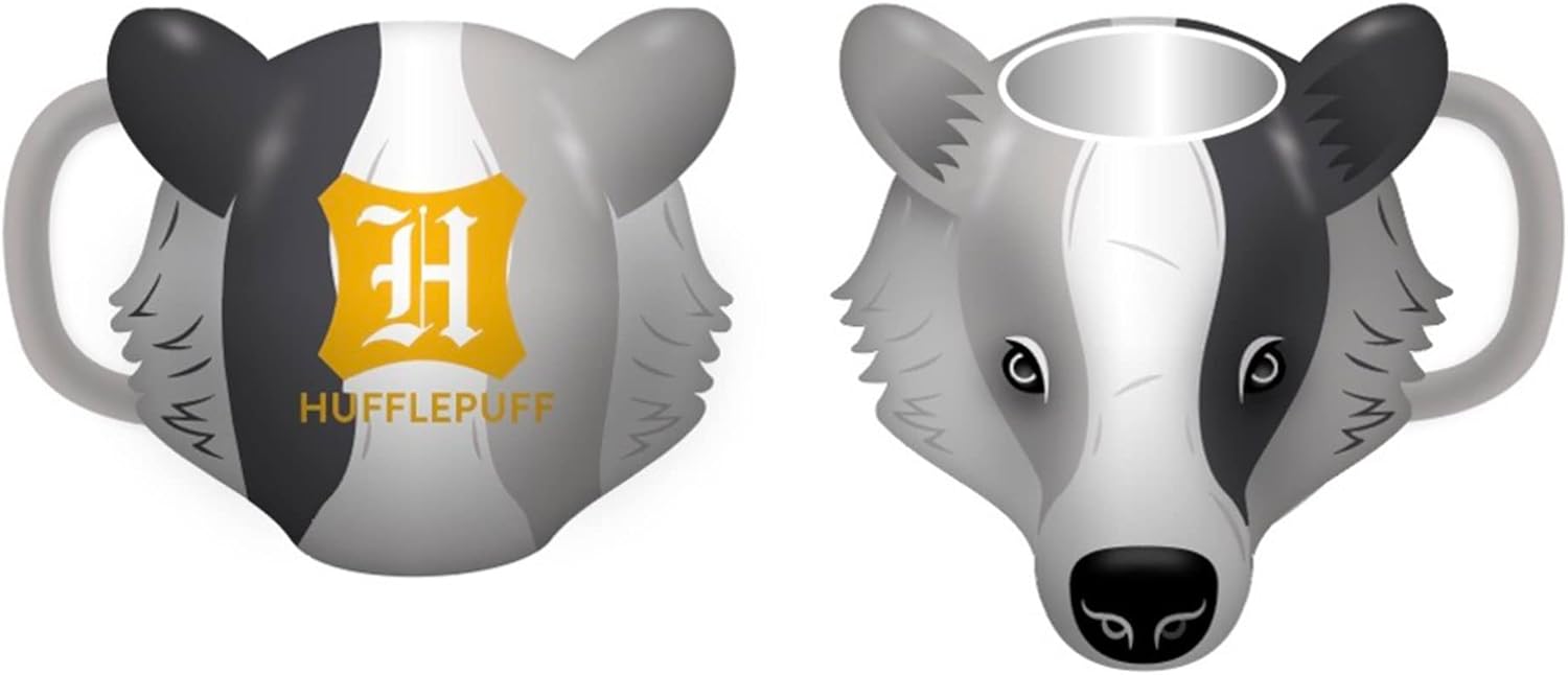 Tasse 3D blaireau Poufsouffle 450 ml