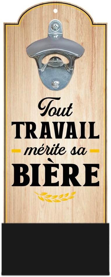 Décapsuleur mural bière (fixation murale)