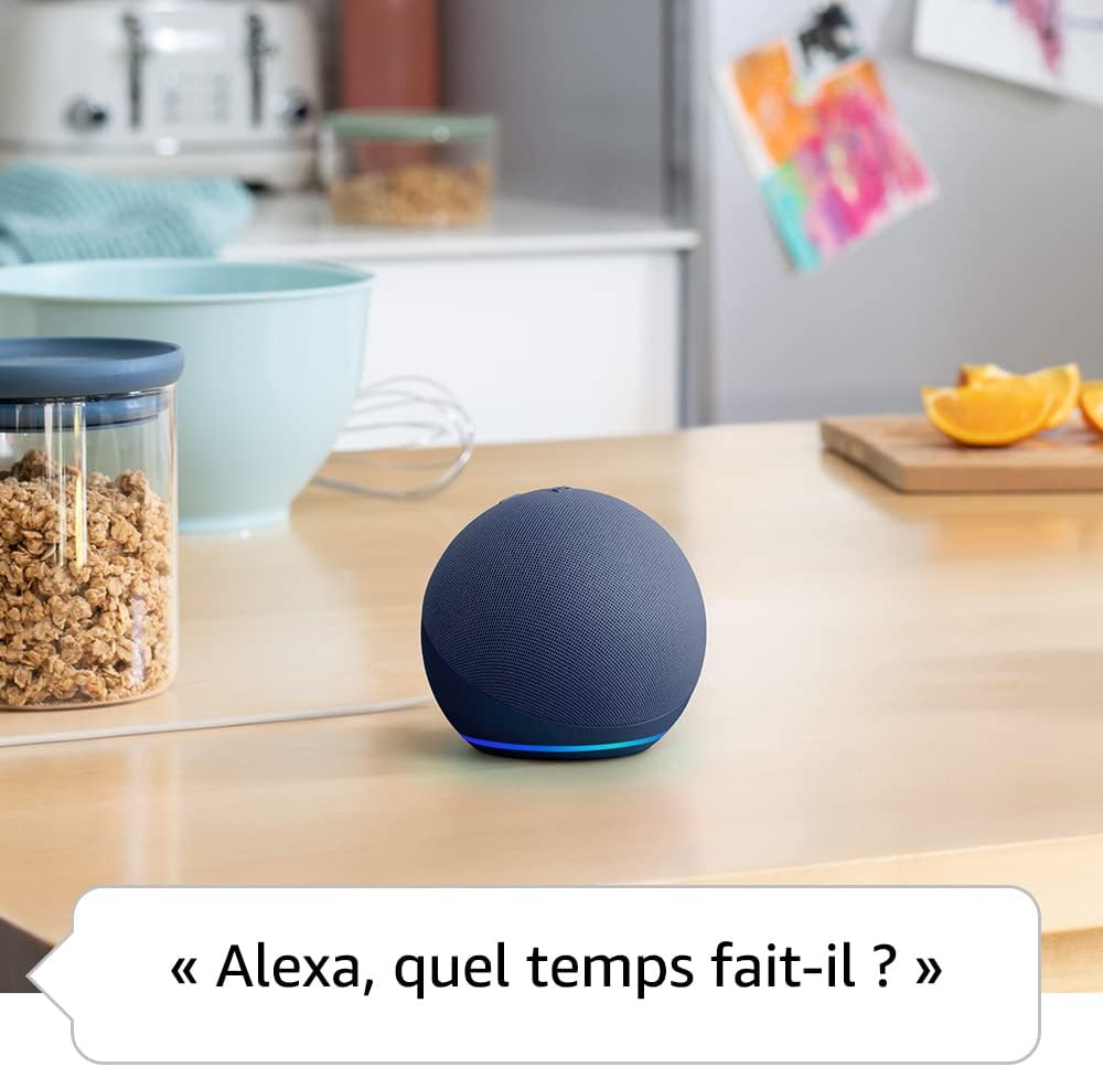 Enceinte connectée Echo Dot (5e génération) – Le petit assistant qui change tout