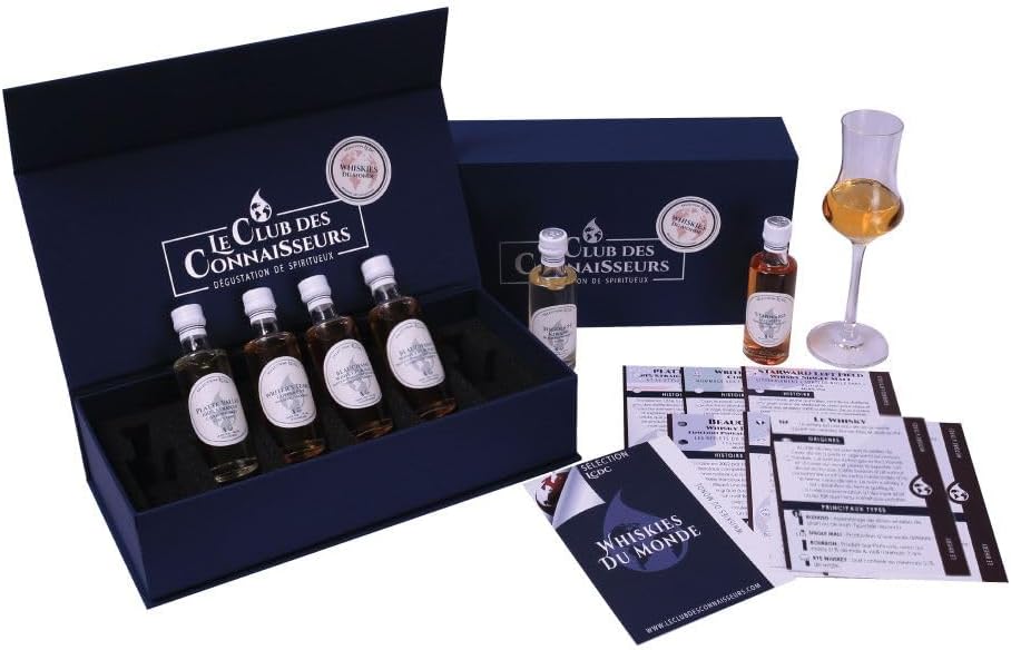 Coffret dégustation whisky du monde 6 x 40 ml