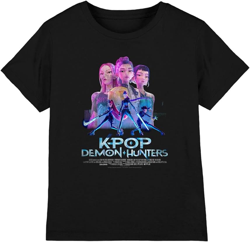 T-shirt KPop Demon Hunters — HUNTR/X (modèle 3)