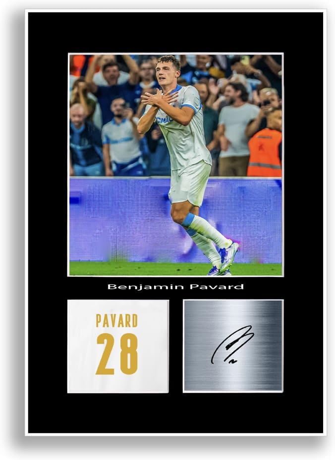 Poster dédicacé Benjamin Pavard